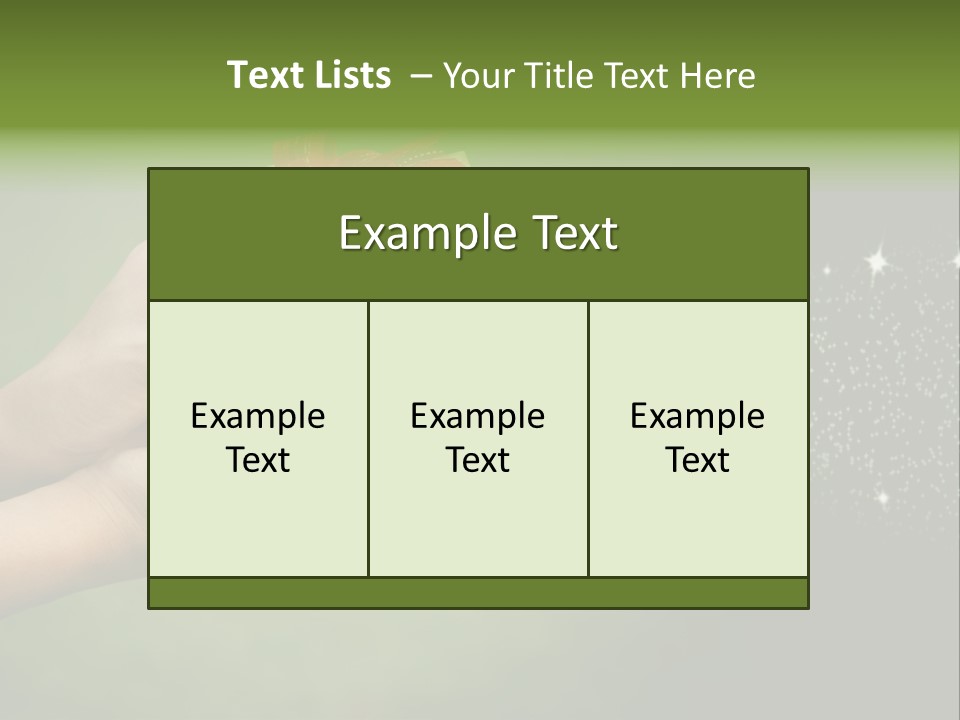 Gift Navidad Glitter PowerPoint Template