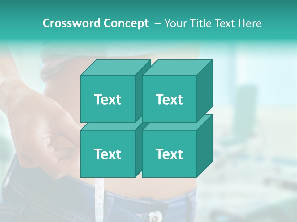 Losing Scales Gym PowerPoint Template