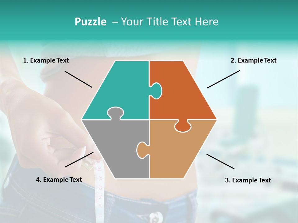 Losing Scales Gym PowerPoint Template