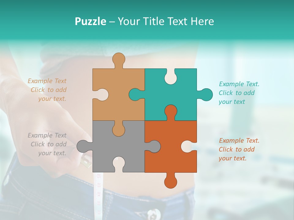 Losing Scales Gym PowerPoint Template