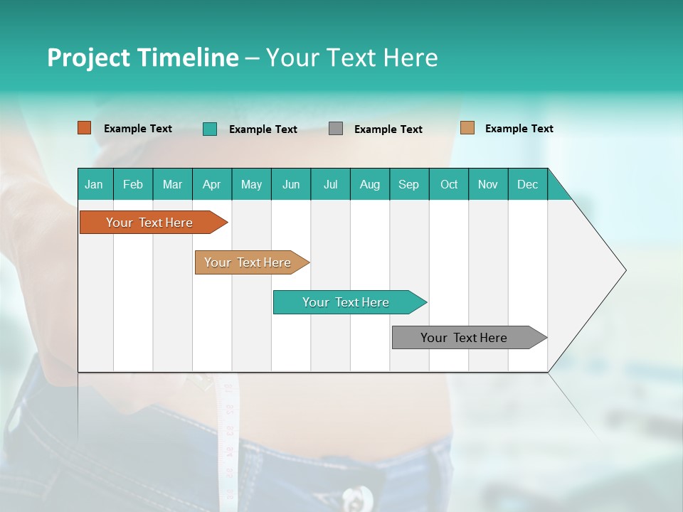 Losing Scales Gym PowerPoint Template