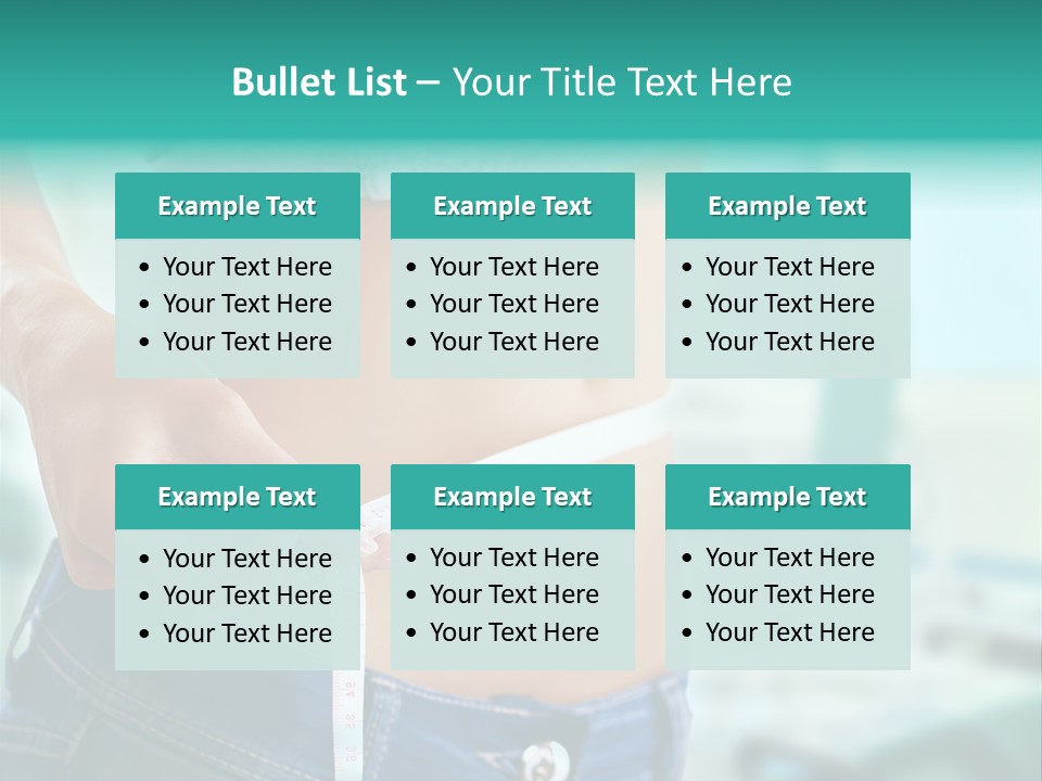 Losing Scales Gym PowerPoint Template