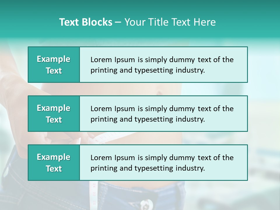 Losing Scales Gym PowerPoint Template