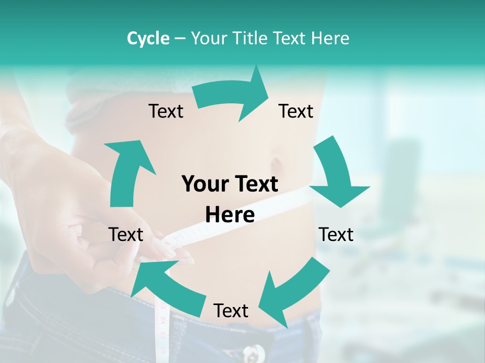 Losing Scales Gym PowerPoint Template
