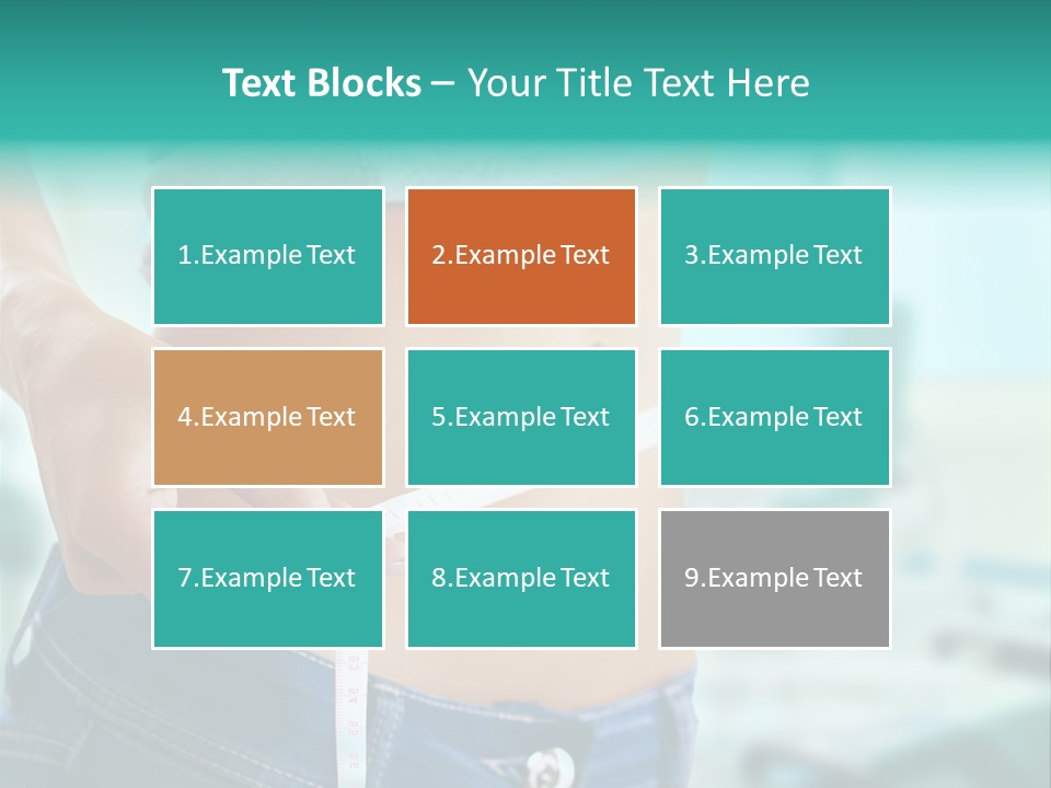 Losing Scales Gym PowerPoint Template