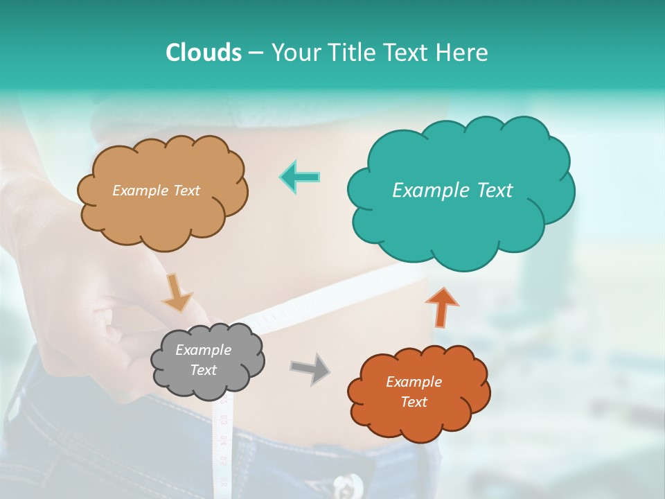 Losing Scales Gym PowerPoint Template