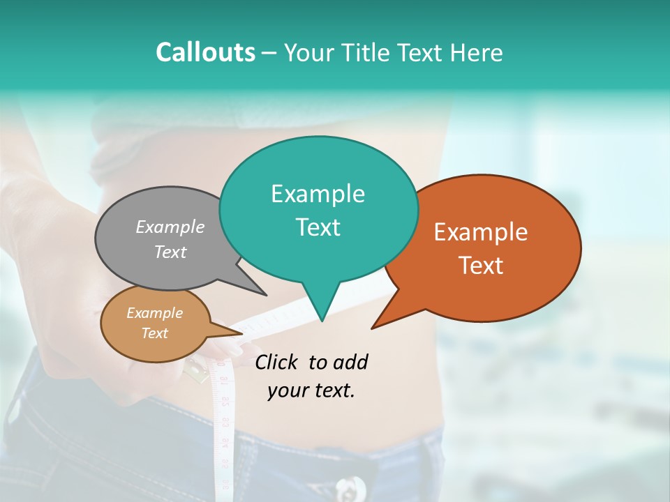 Losing Scales Gym PowerPoint Template