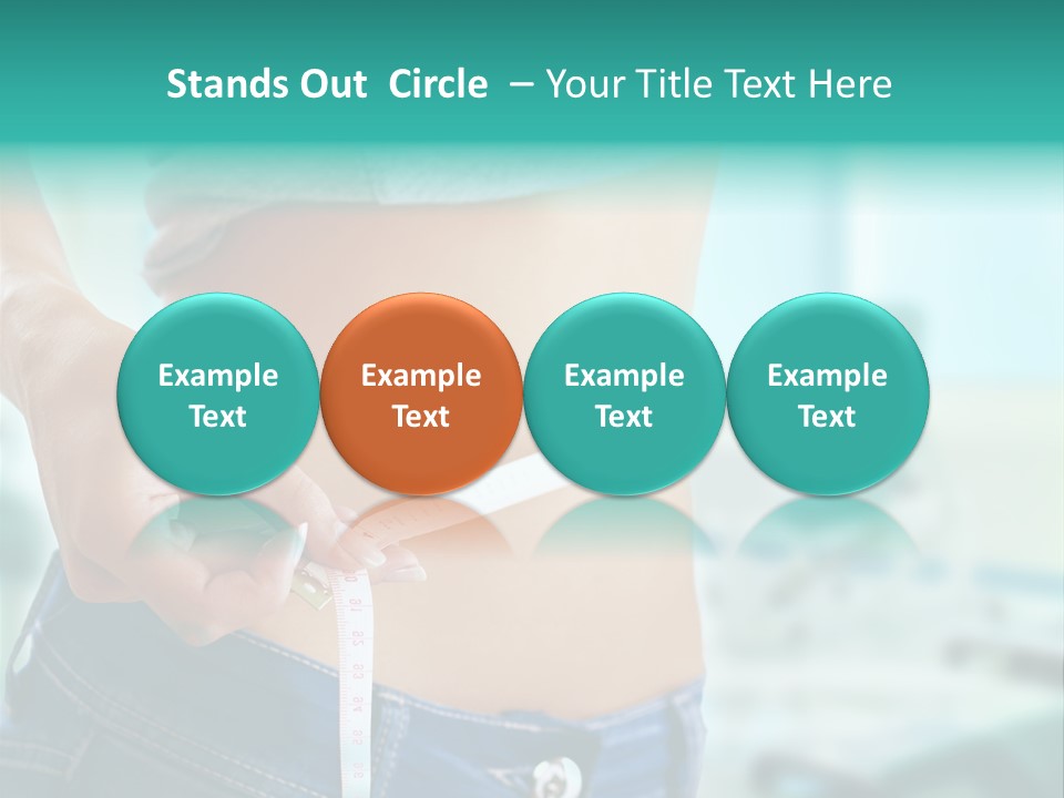 Losing Scales Gym PowerPoint Template