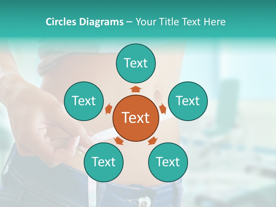 Losing Scales Gym PowerPoint Template