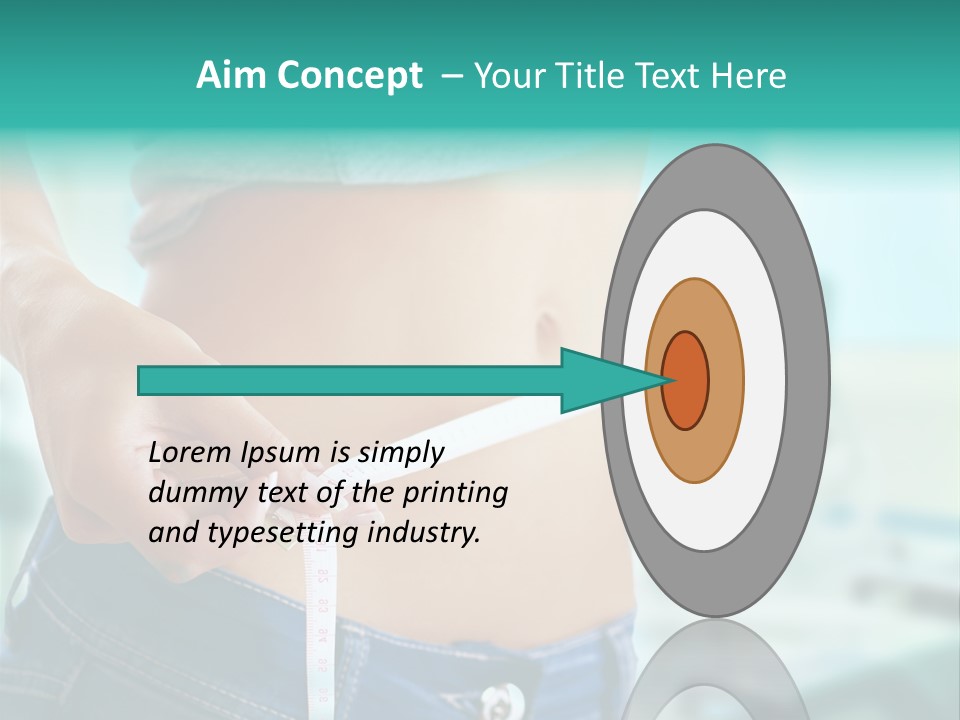 Losing Scales Gym PowerPoint Template