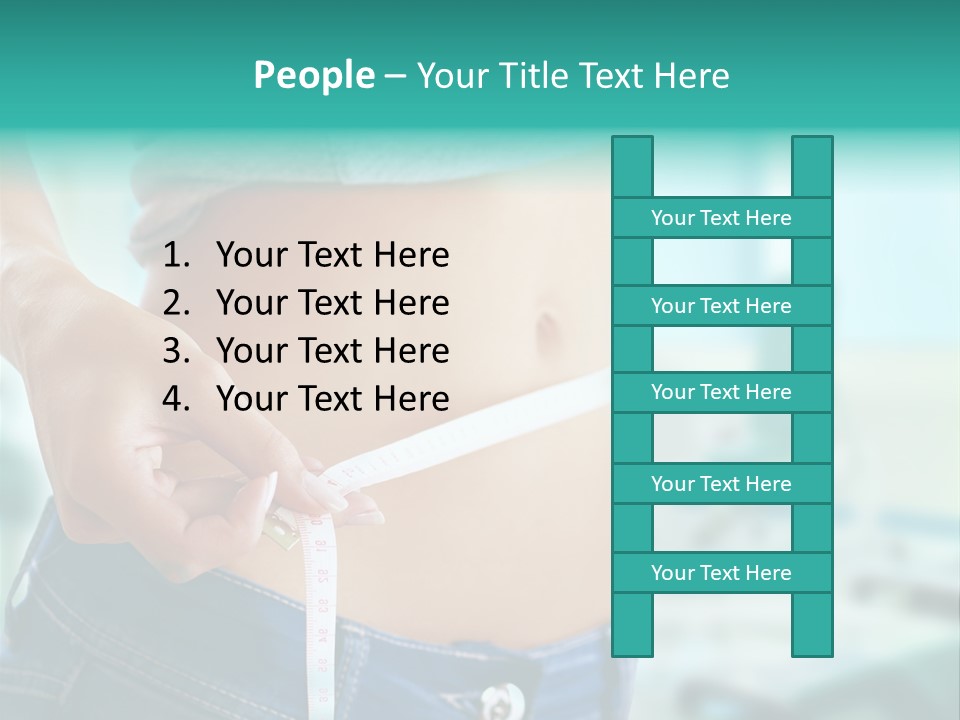 Losing Scales Gym PowerPoint Template