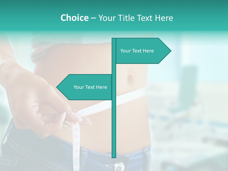 Losing Scales Gym PowerPoint Template