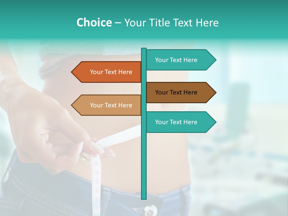 Losing Scales Gym PowerPoint Template