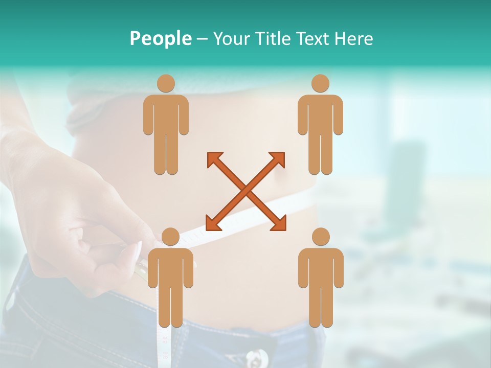 Losing Scales Gym PowerPoint Template