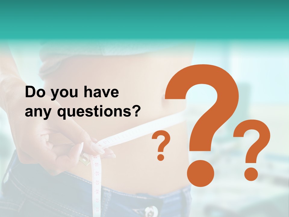 Losing Scales Gym PowerPoint Template