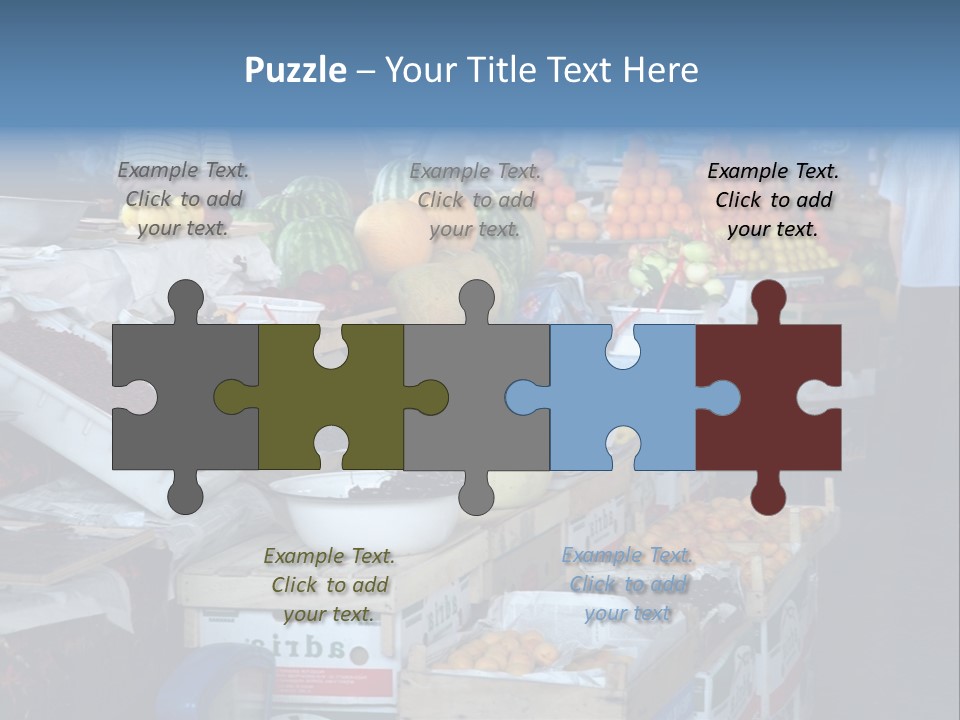 Trade Oriental Marketplace PowerPoint Template