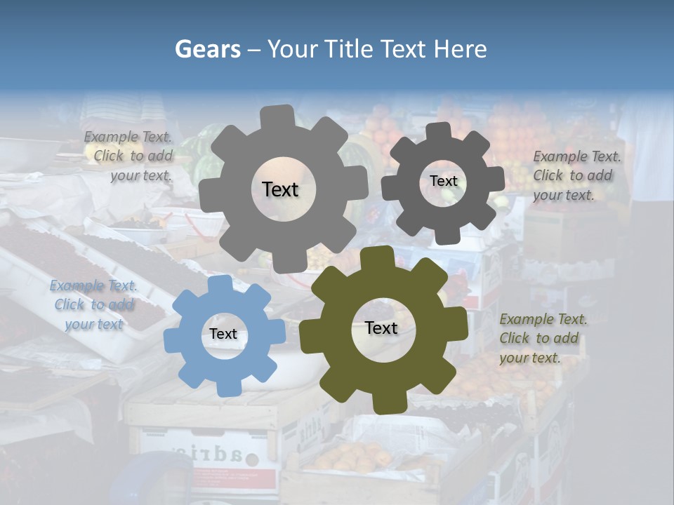 Trade Oriental Marketplace PowerPoint Template