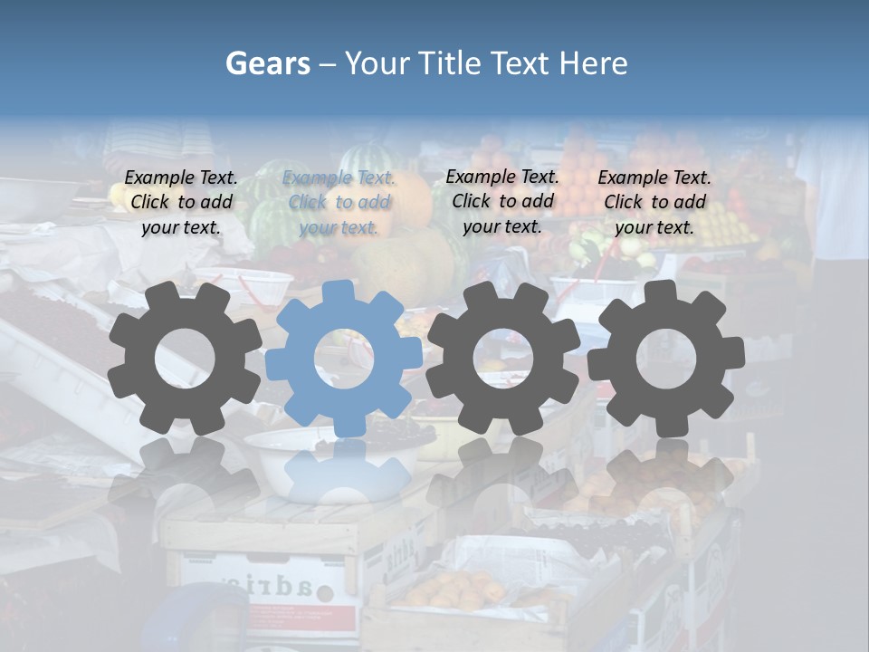 Trade Oriental Marketplace PowerPoint Template