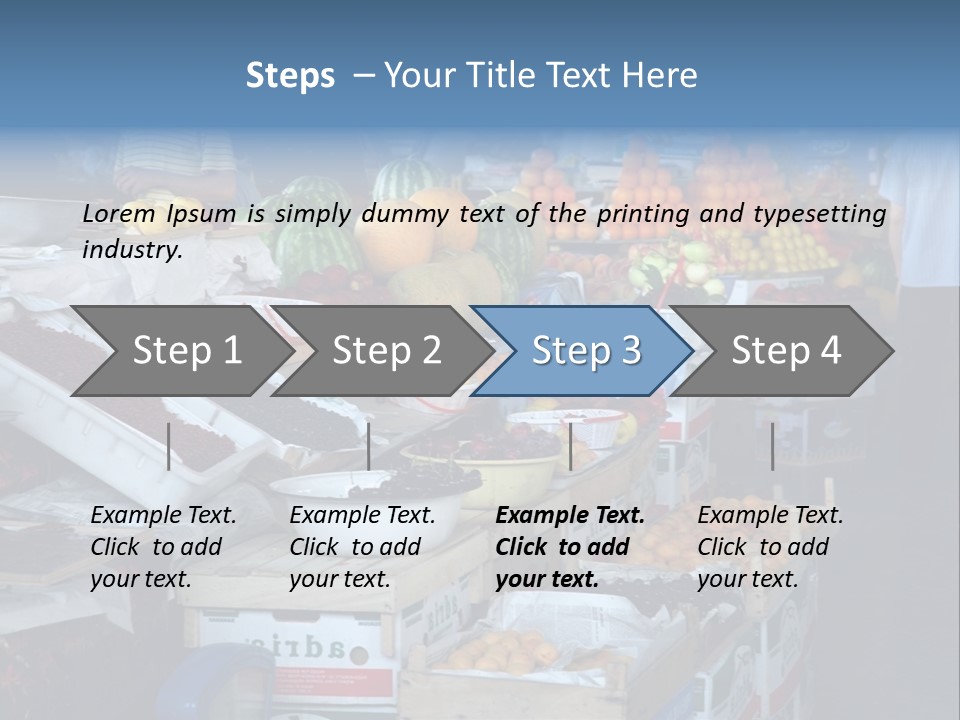 Trade Oriental Marketplace PowerPoint Template