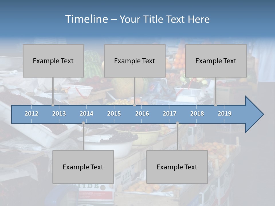Trade Oriental Marketplace PowerPoint Template