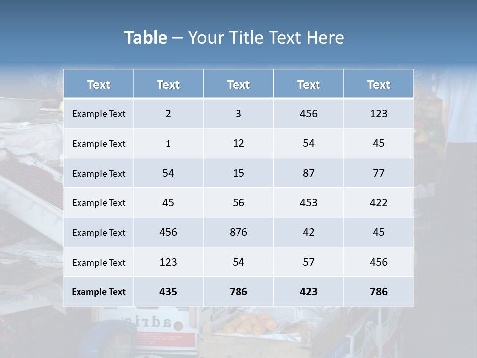Trade Oriental Marketplace PowerPoint Template