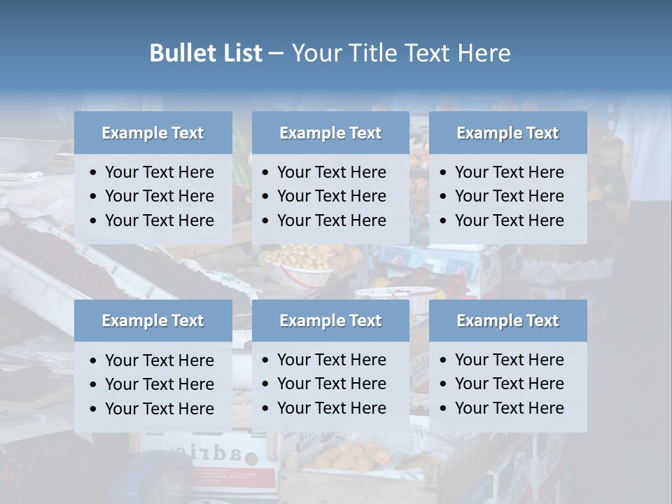 Trade Oriental Marketplace PowerPoint Template