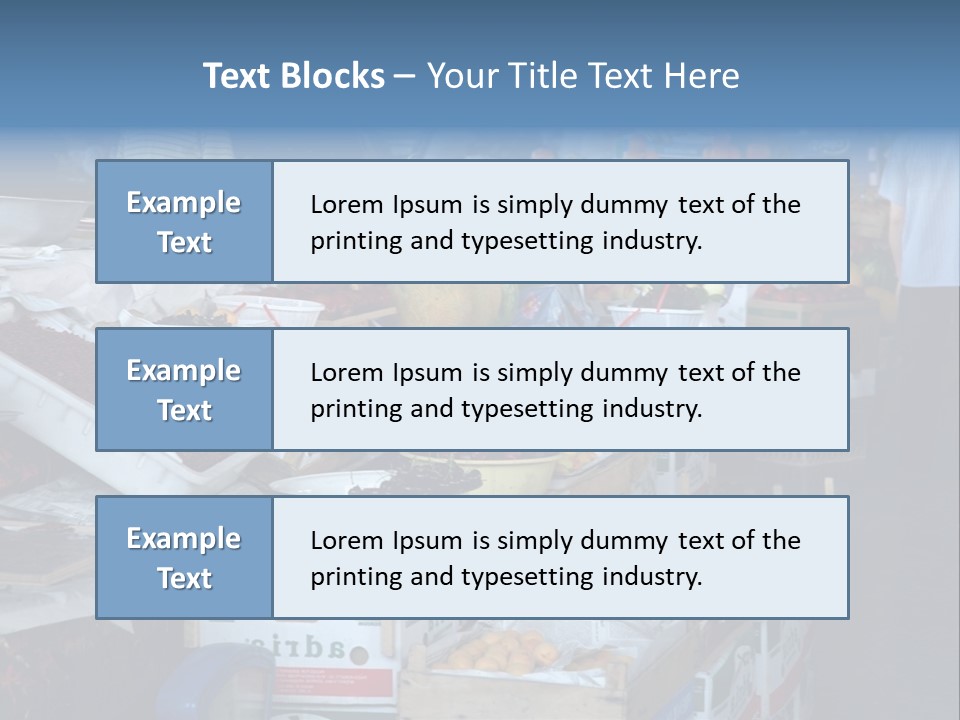 Trade Oriental Marketplace PowerPoint Template