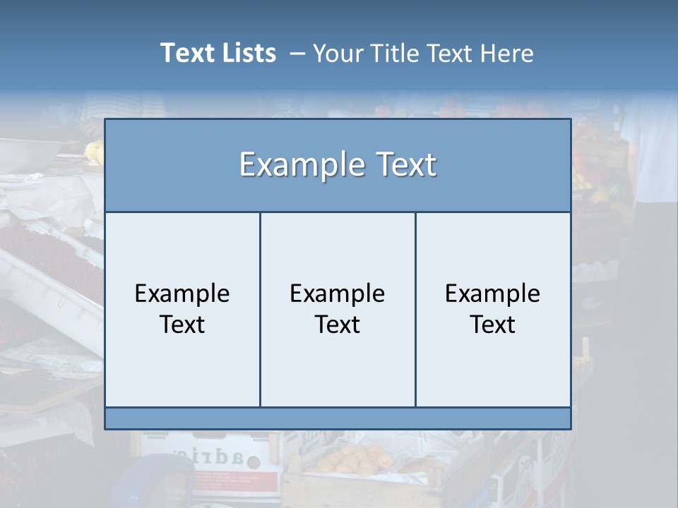 Trade Oriental Marketplace PowerPoint Template