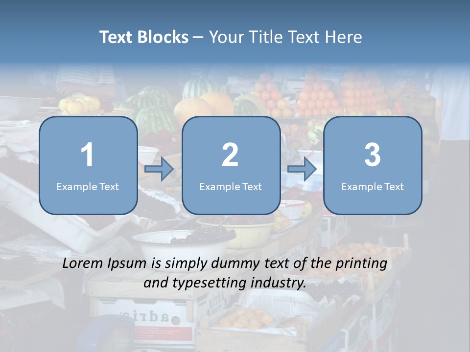 Trade Oriental Marketplace PowerPoint Template