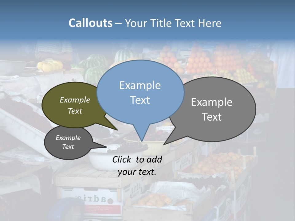 Trade Oriental Marketplace PowerPoint Template