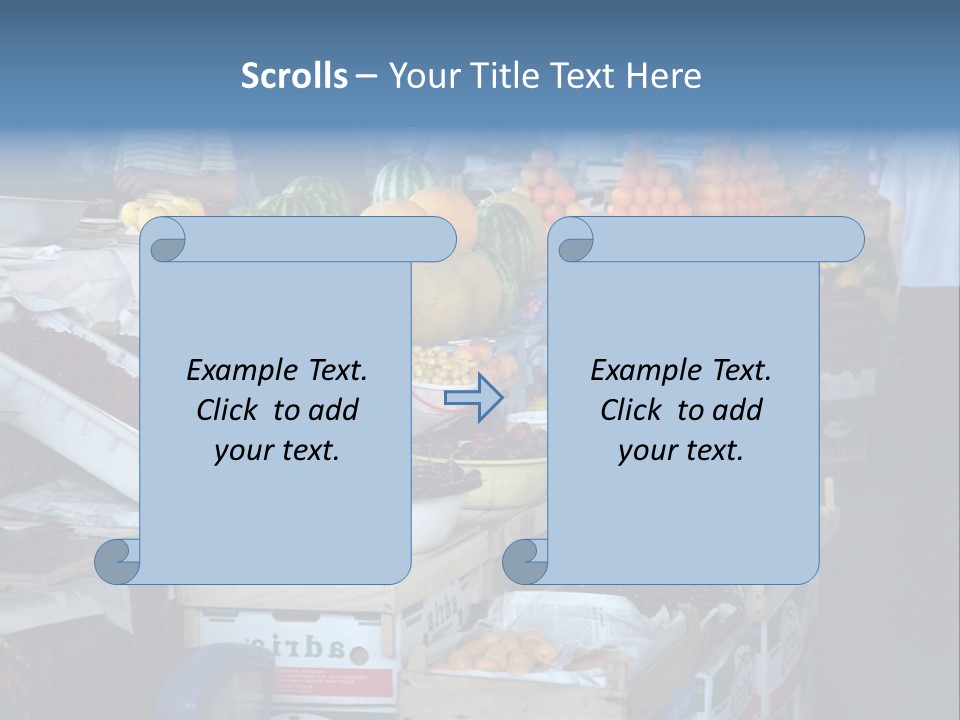 Trade Oriental Marketplace PowerPoint Template