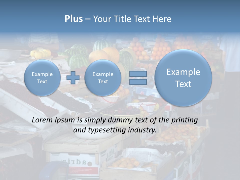 Trade Oriental Marketplace PowerPoint Template