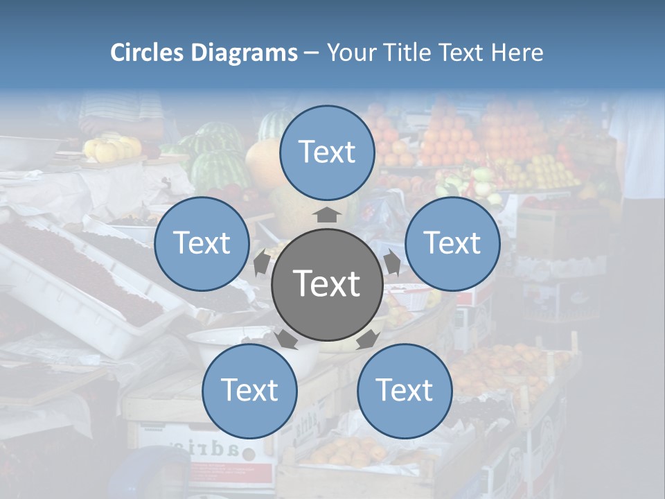 Trade Oriental Marketplace PowerPoint Template