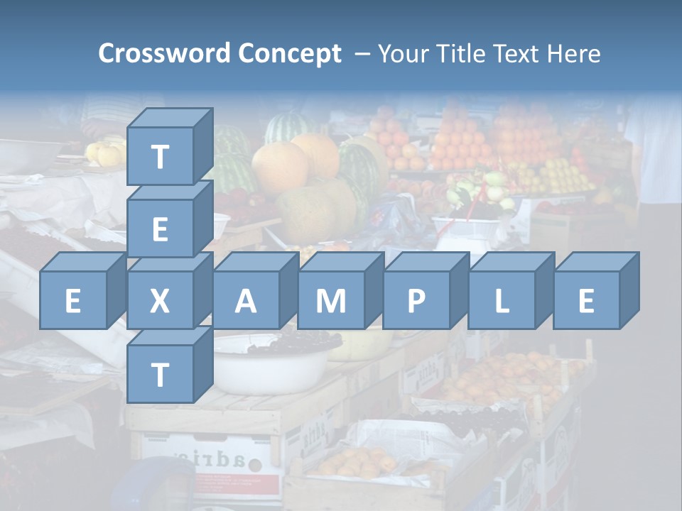 Trade Oriental Marketplace PowerPoint Template