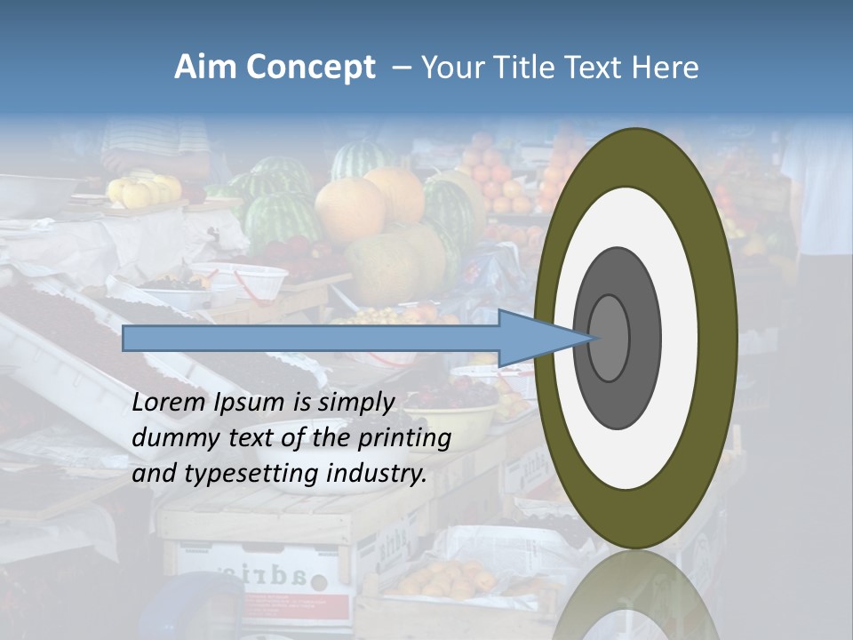 Trade Oriental Marketplace PowerPoint Template