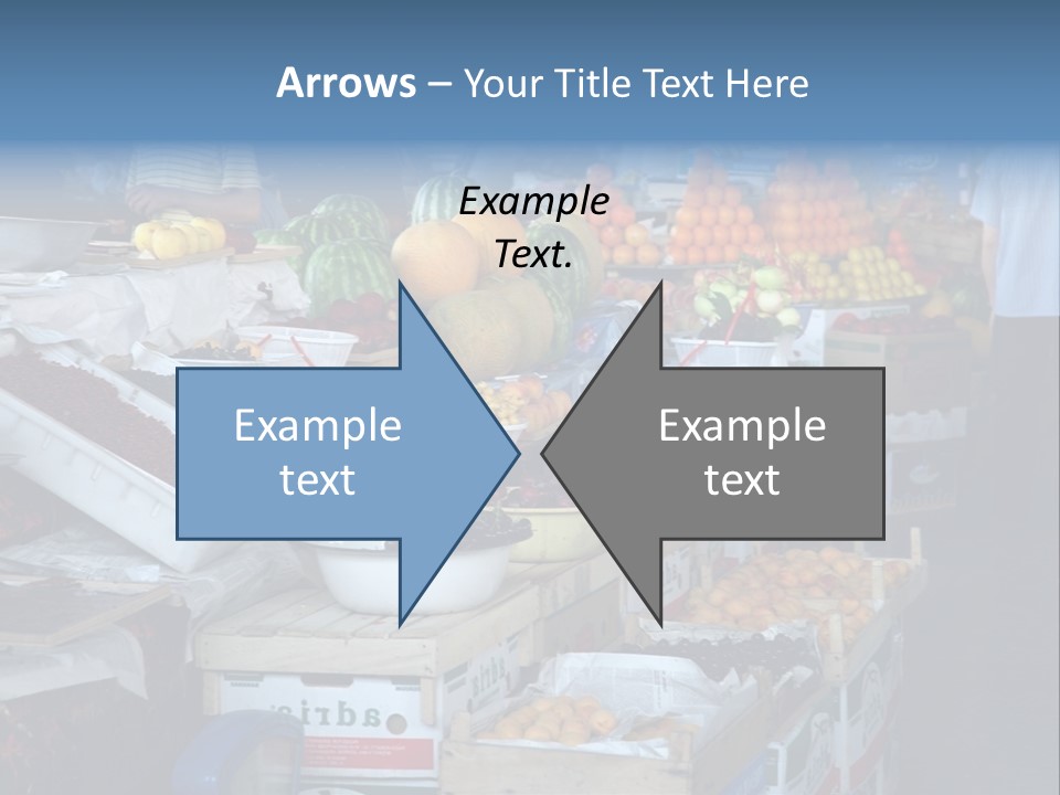 Trade Oriental Marketplace PowerPoint Template