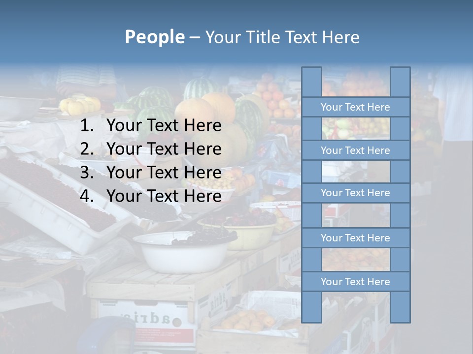 Trade Oriental Marketplace PowerPoint Template