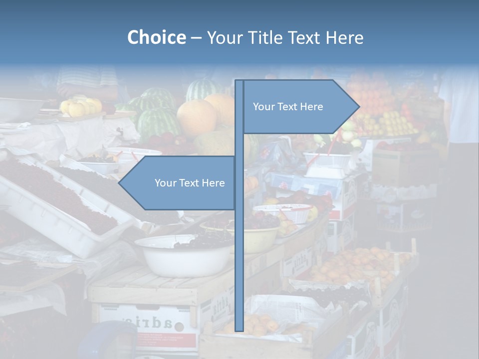 Trade Oriental Marketplace PowerPoint Template