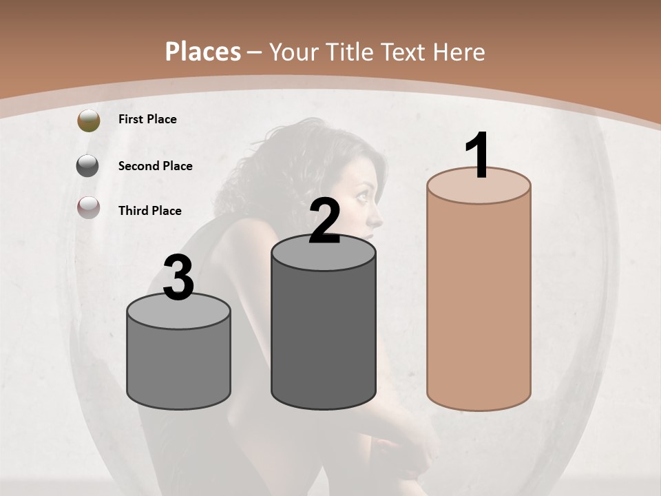 Trap Caucasian Prison PowerPoint Template