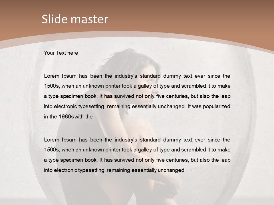 Trap Caucasian Prison PowerPoint Template