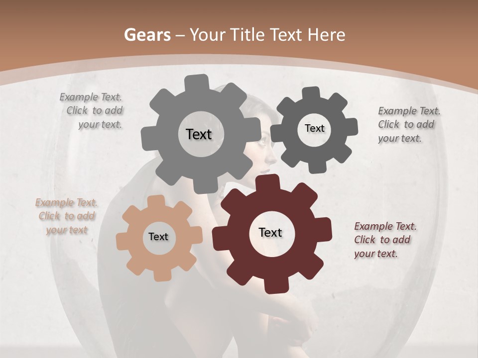 Trap Caucasian Prison PowerPoint Template