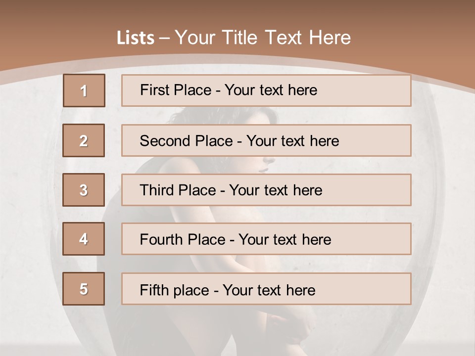 Trap Caucasian Prison PowerPoint Template