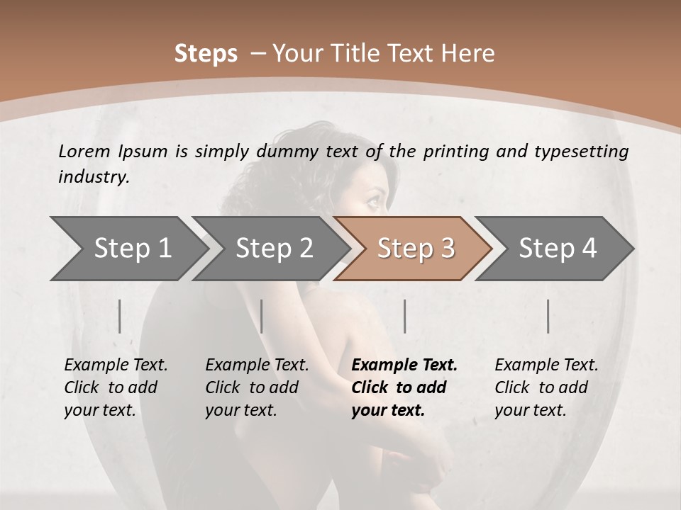 Trap Caucasian Prison PowerPoint Template