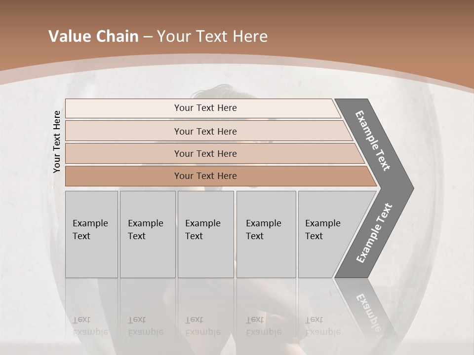 Trap Caucasian Prison PowerPoint Template