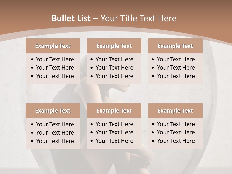 Trap Caucasian Prison PowerPoint Template