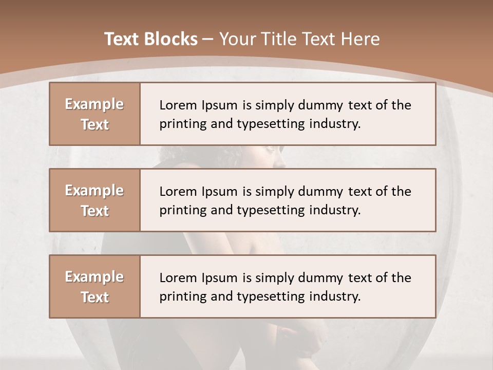 Trap Caucasian Prison PowerPoint Template