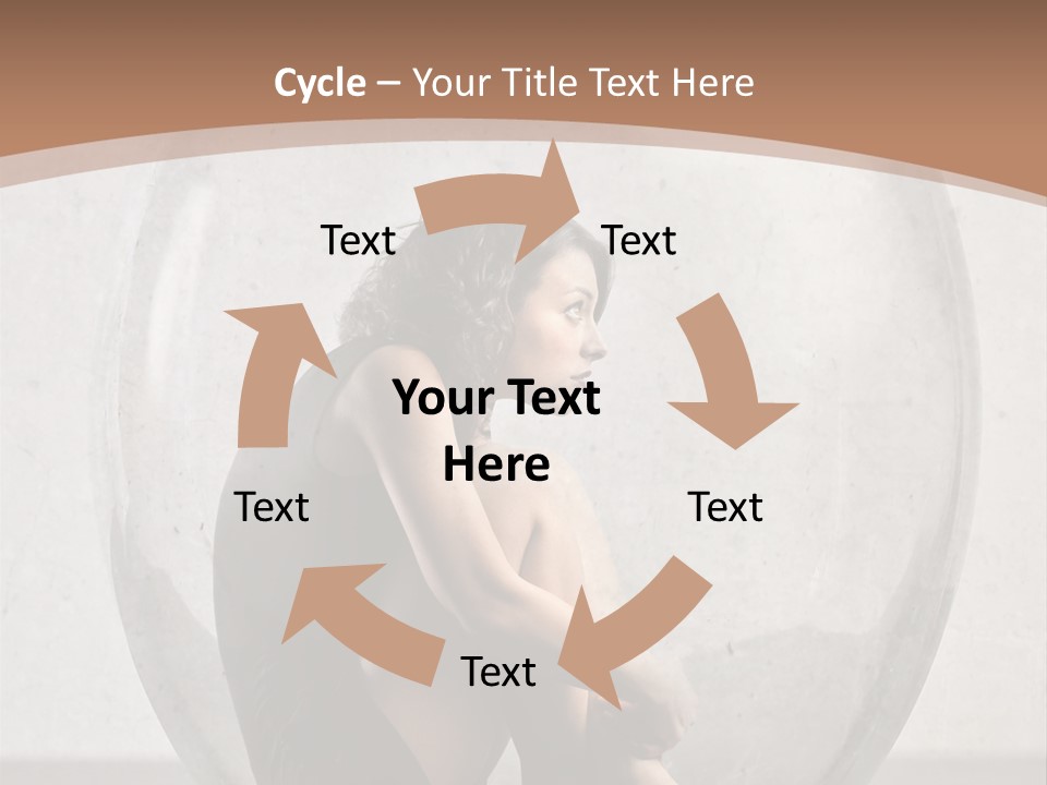 Trap Caucasian Prison PowerPoint Template