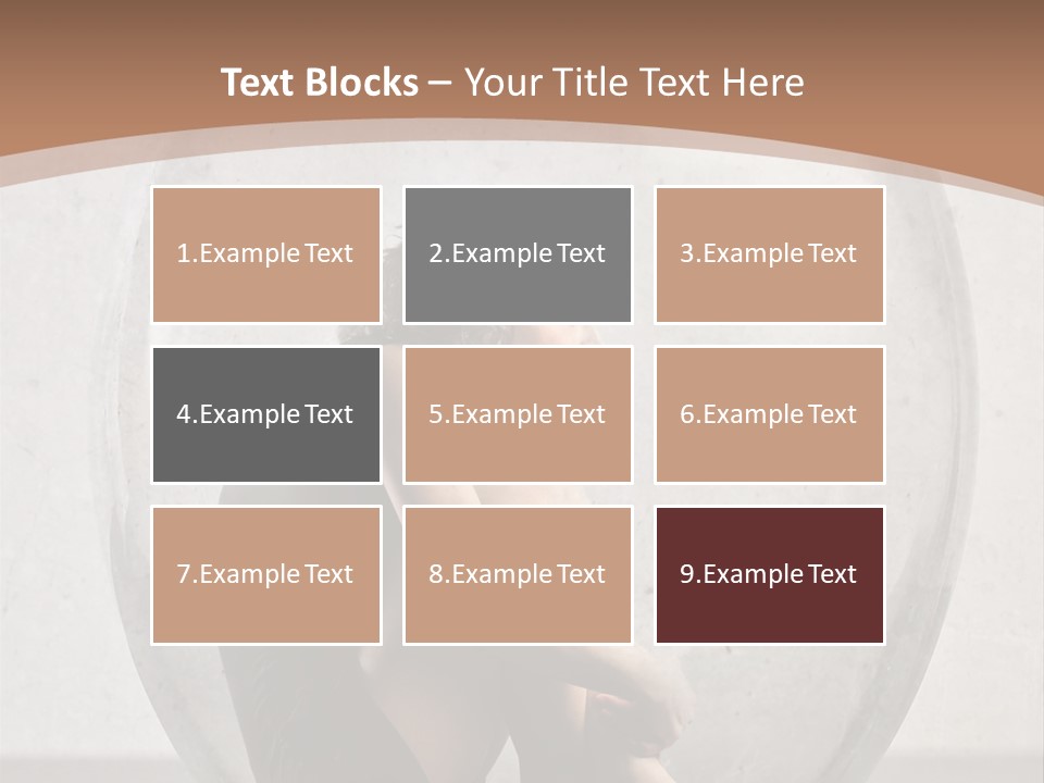 Trap Caucasian Prison PowerPoint Template