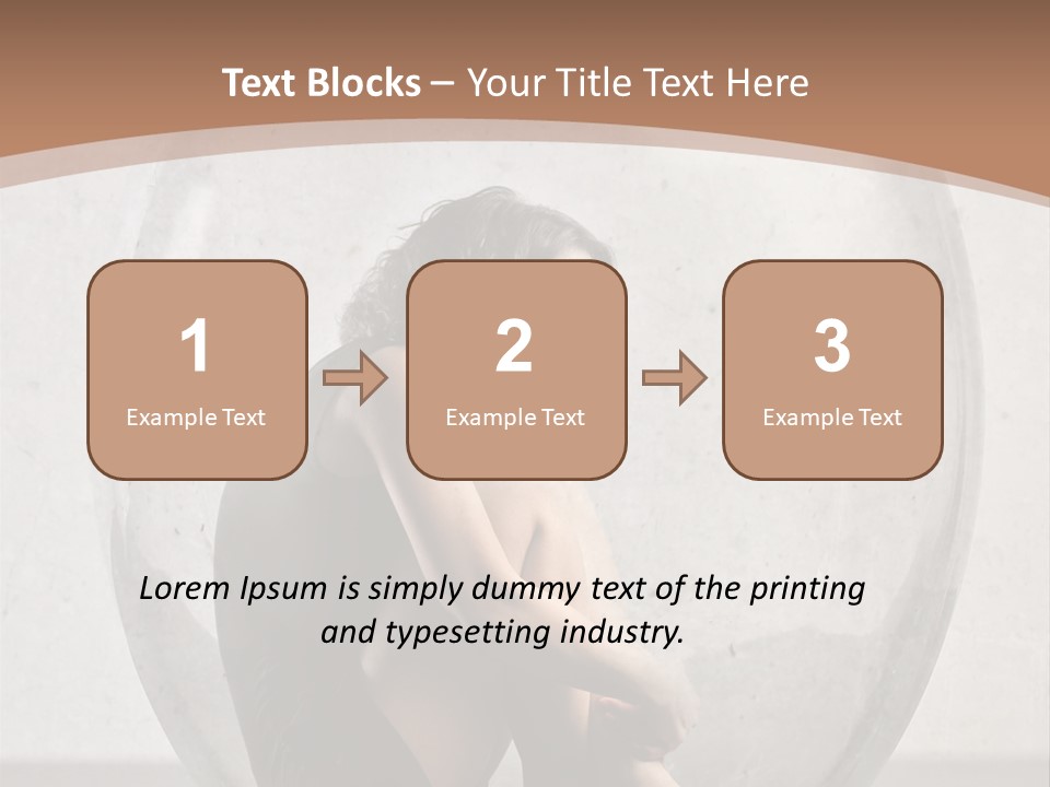 Trap Caucasian Prison PowerPoint Template