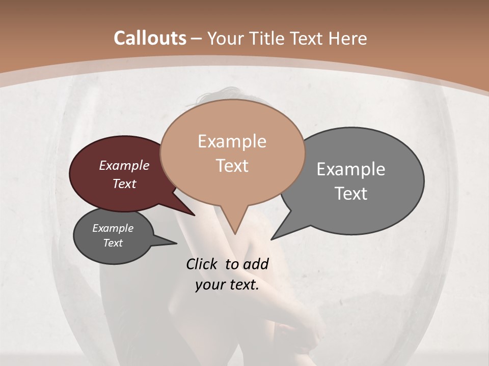 Trap Caucasian Prison PowerPoint Template